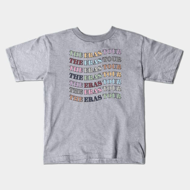 The Eras Tour Kids T-Shirt by Likeable Design